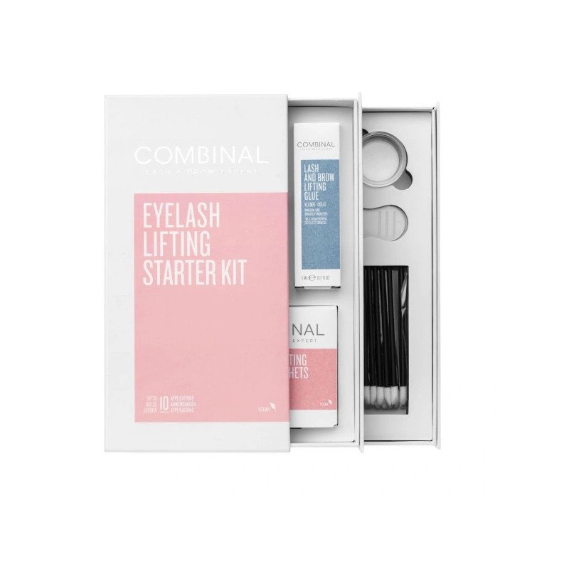 KIT KERATIN LASH LIFT REHAUSSEMENT DE CIL COMBINAL 20 POSES